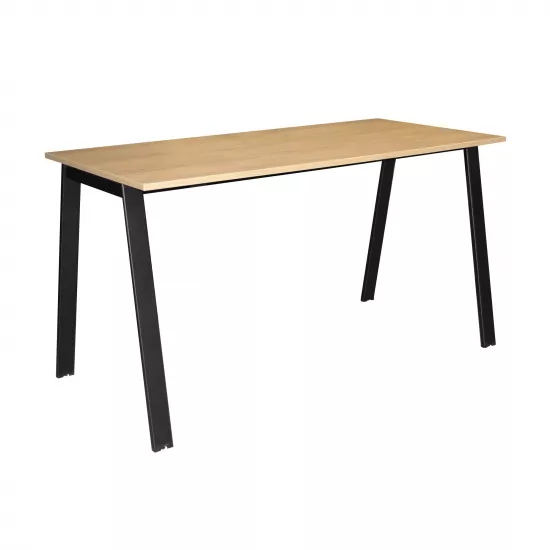 Masa de birou Decoprim Arki, 138x68 cm, Sonoma/Black