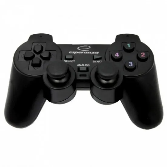 Gamepad Esperanza WARRIOR EG102 Black (USB)