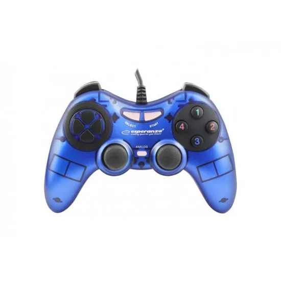 Gamepad Esperanza FIGHTER EGG105B Blue (USB)