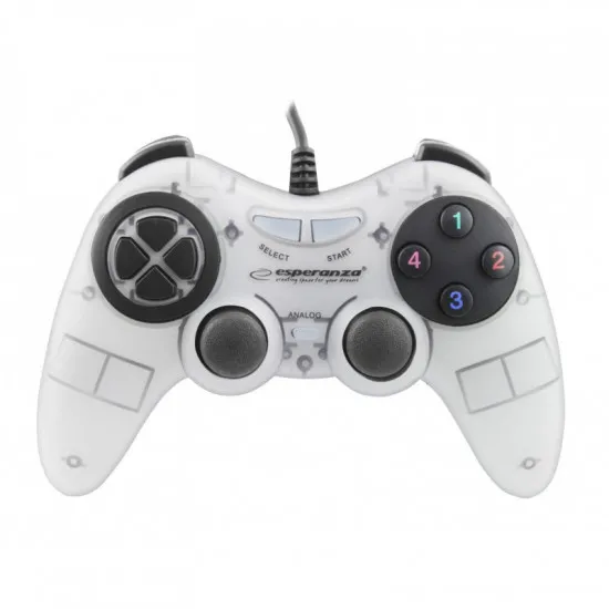 Gamepad Esperanza FIGHTER EGG105W White (USB)