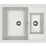 Chiuvetă de bucătărie Dr.Gans Astra 620K, 620х510 mm, Gri (VOR56653)