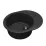 Chiuvetă de bucătărie Dr.Gans Berta 580, 580x470 mm, Negru (VOR56666)