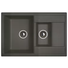 Chiuvetă de bucătărie Dr.Gans Astra 760K, 760х510 mm, Grafit (VOR57687)