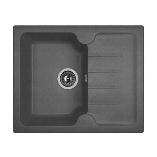Chiuvetă de bucătărie Dr.Gans Lora, 620х510 mm, Grafit (VOR57697)