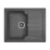 Chiuvetă de bucătărie Dr.Gans Lora, 620х510 mm, Grafit (VOR57697)