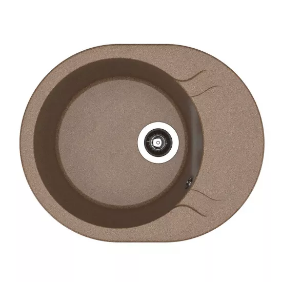 Chiuvetă de bucătărie Dr.Gans Berta 580, 580x470 mm, Terracota (VOR57002)