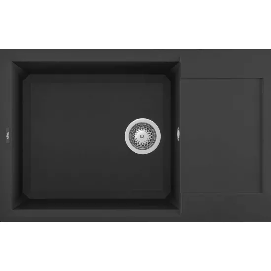 Chiuvetă de bucătărie Elleci Easy 310 780x500 mm, 40 Full Black (LGY31040)