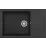 Chiuvetă de bucătărie Elleci Easy 310 780x500 mm, 40 Full Black (LGY31040)