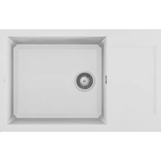 Мойка кухонная Elleci Easy 310 780x500 мм, 68 Bianco Titano (LGY31068)