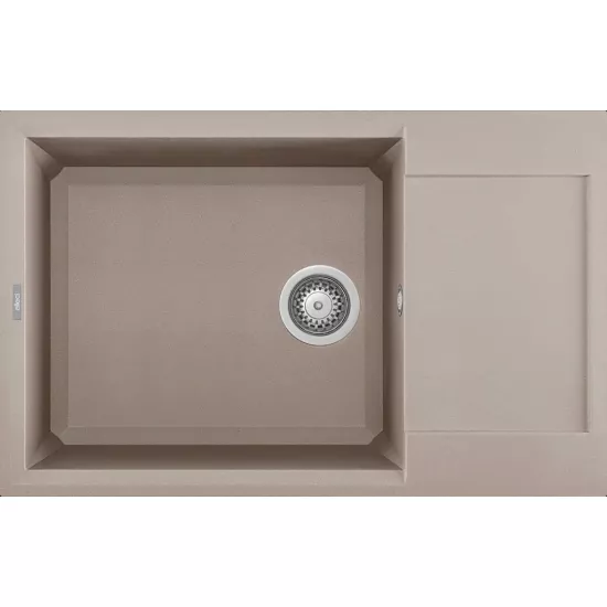 Chiuvetă de bucătărie Elleci Easy 310 780x500 mm, 43 Tortora (LGY31043)