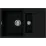 Мойка кухонная Elleci Easy 325 780x500 мм, 40 Full Black (LGY32540)