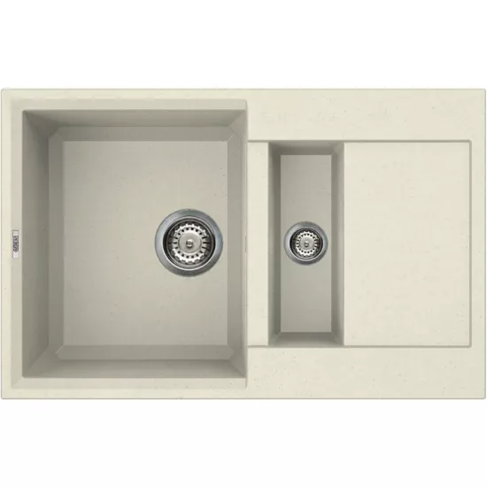 Мойка кухонная Elleci Easy 325 780x500 мм, 62 Bianco Antico (LGY32562)
