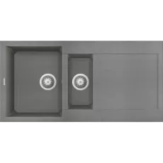 Chiuvetă de bucătărie Elleci Easy 475 1000x500 mm, 48 Cemento (LGY47548)