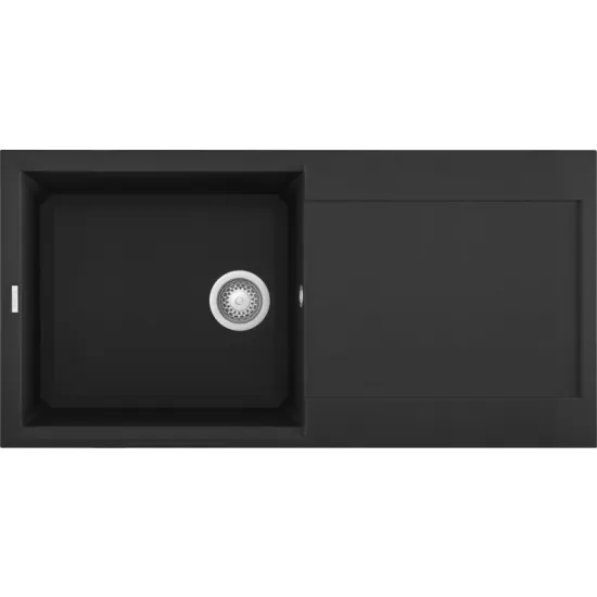 Мойка кухонная Elleci Easy 800 1000x500 мм, 40 Nero (LGY48040)