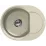 Chiuvetă de bucătărie Elleci Easy Round 600 600x470 mm, 62 Bianco Antico (LGYR6062)