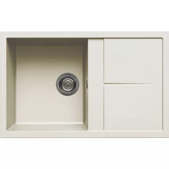 Chiuvetă de bucătărie Elleci Unico 300 790х500 mm, 62 Bianco Antico (LGU30062)