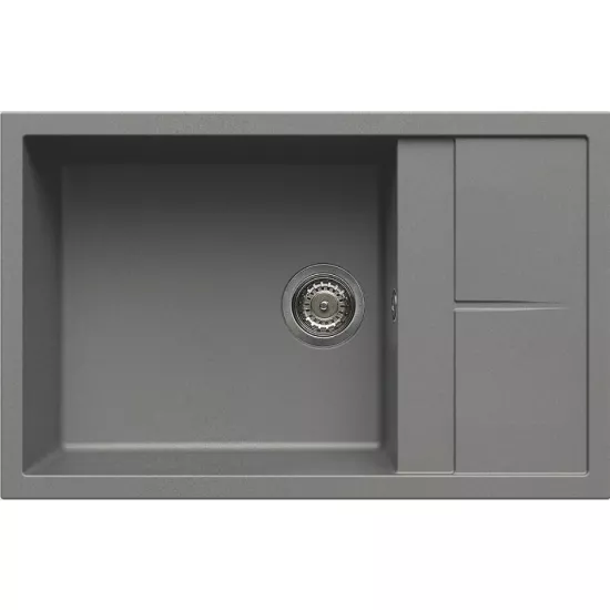 Chiuvetă de bucătărie Elleci Unico 310 780х500 mm, 48 Cemento (LGU31048)