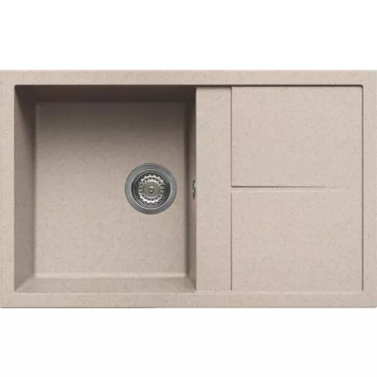 Chiuvetă de bucătărie Elleci Unico 310 780х500 mm, 43 Tortora (LGU31043)