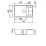Chiuvetă de bucătărie Elleci Unico 310 780х500 mm, 68 Bianco (LGU31068)