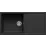 Chiuvetă de bucătărie Elleci Unico 480 1000x500 mm, 40 Full Black (LGU48040)