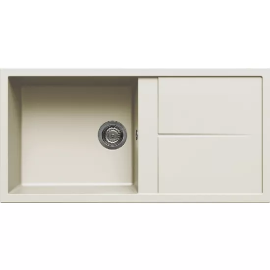 Мойка кухонная Elleci Unico 480 1000x500 мм, 62 Bianco Antico (LGU48062)