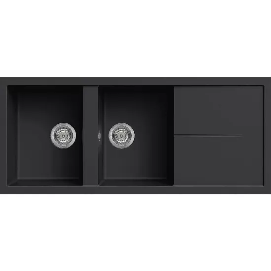 Мойка кухонная Elleci Unico 500 1160x500 мм, 59 Antracite (LGU50059)
