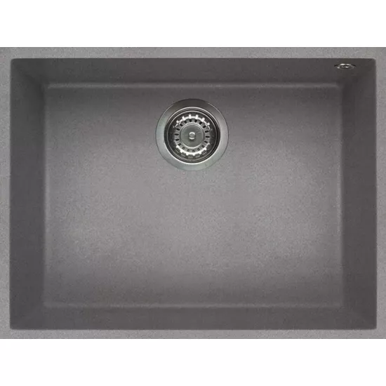 Chiuvetă de bucătărie Elleci Quadra 110 Undermounted 580х480 mm, 48 Cemento (LGQ11048BSO)