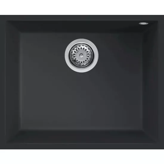 Chiuvetă de bucătărie Elleci Quadra 105 Undermount 540х440 mm, 40 Full Black (LGQ10540BSO)