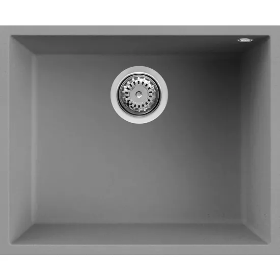 Chiuvetă de bucătărie Elleci Quadra 105 Undermount 540х440 mm, 48 Cemento (LGQ10548BSO)