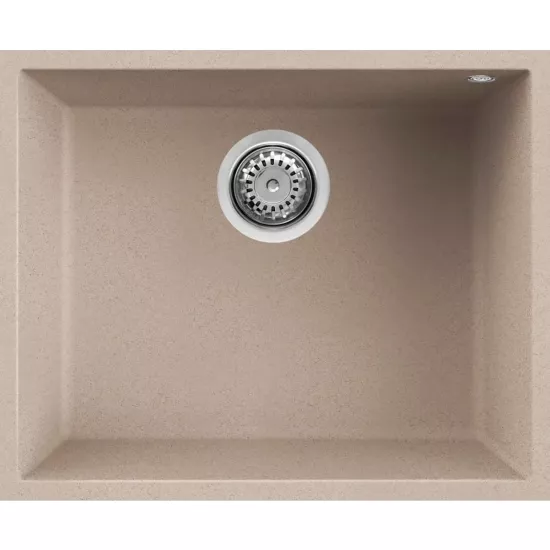 Chiuvetă de bucătărie Elleci Quadra 105 Undermount 540х440 mm, 51 Avena (LGQ10551BSO)