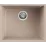 Chiuvetă de bucătărie Elleci Quadra 105 Undermount 540х440 mm, 51 Avena (LGQ10551BSO)