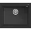 Chiuvetă de bucătărie Elleci Quadra 110 Standart 610x500 mm, 40 Full Black
