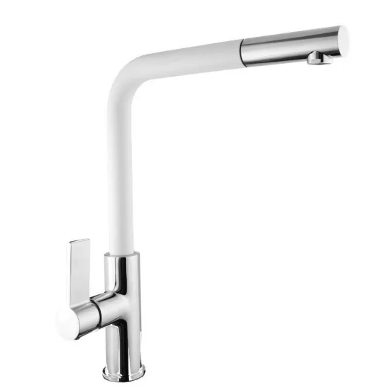 Baterie bucătărie Granitan Linea White