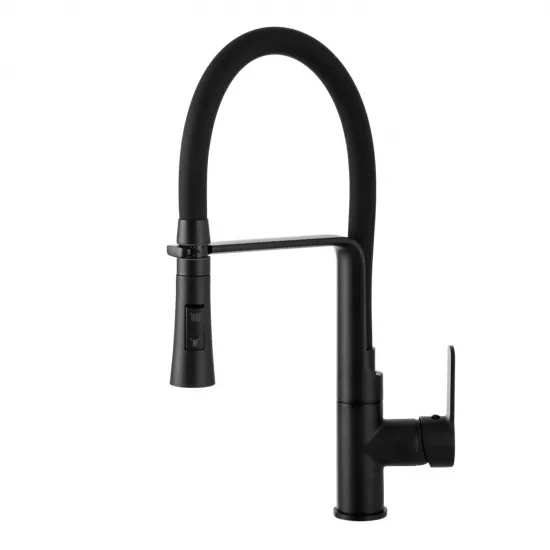 Смеситель для кухни Granitan Vegas Black