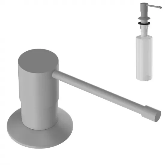 Dozator detergent lichid Granitan Lux Grey