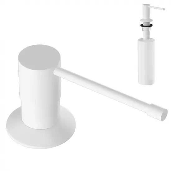 Dozator detergent lichid Granitan Lux White