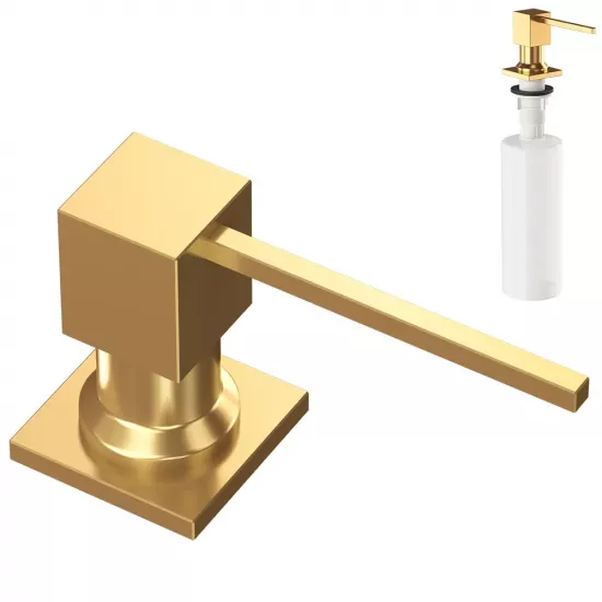 Dozator detergent lichid Granitan Kwadrat Gold