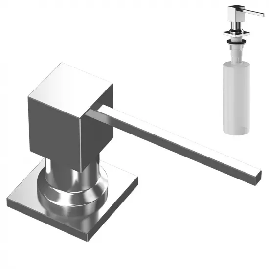 Dozator detergent lichid Granitan Kwadrat Chrome