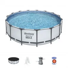 Piscină cu cadru Bestway Steel Pro 56438 Piscină cu cadru Bestway Steel Pro 56438
