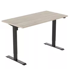 Birou Gaming ET114 BL cu înălțime reglabilă, Grey/Black Birou Gaming ET114 BL cu înălțime reglabilă, Grey/Black