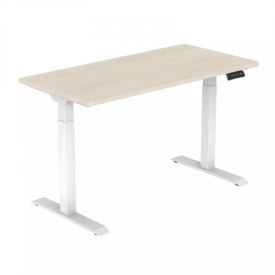 Birou Gaming ET123 WH cu înălțime reglabilă, Pin Aland