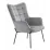 Fotoliu Halmar Castel, Gray