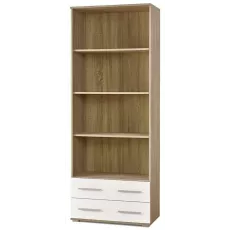 Dulap Halmar Lima REG-3 (77 cm), Sonoma Oak/White