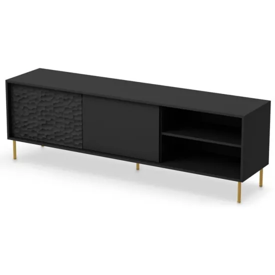 Comoda TV Halmar Bullet RTV-1 (180 cm), Black