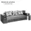 Диван прямой CAM B2 (250x100) Еврокнижка, Бежевый