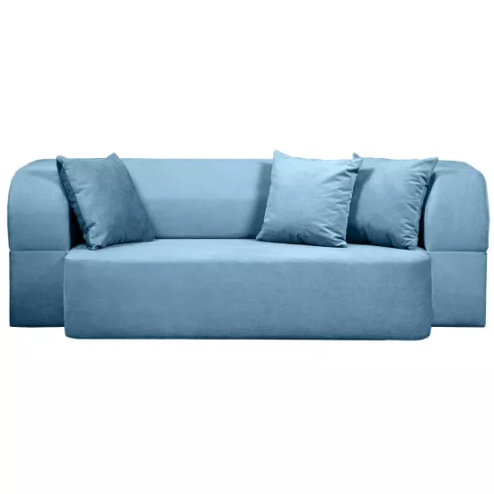 Диван бескаркасный Edka Meteor 200x120x32, M21 Синий