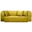 Диван бескаркасный Edka Meteor 200x140x40, M13 Солнечно-желтый