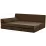Диван угловой Edka Sirius 220x140x45, M8 Темно-коричневый