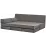 Диван угловой Edka Sirius 220x140x45, M18 Темно-серый