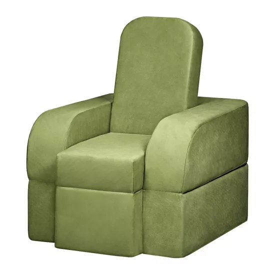 Кресло Edka Terra 80x180x30 раскладное, M27 Зеленый